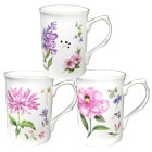 English Meadow Mugs, Set of 3