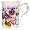 Pansy Bone China Mug