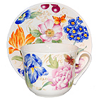 World of Flowers - Jumbo Cup & Saucer Set