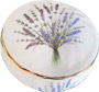 Bone China Trinket Box, 2-1/2
