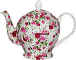 Summertime Rose, Chintz Teapot, 6-Cup
