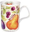 Soft Fruits Bone China Mug - Apricots