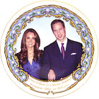 Royal Wedding Plate, 8D