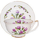 Thistle Fine Bone China Cup & Saucer Set