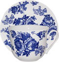 Blue Victorian - Jumbo Cup & Saucer Set