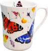 Butterfly Garden Bone China Mug