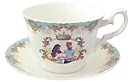 Prince George Commemorative Fine Bone China Jumbo Cup & Saucer Set