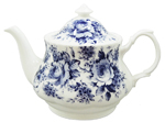 English Chintz in Blue Teapot, 6 Cup