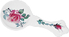 English Rose Tea Caddy Spoon