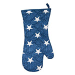 USA Stars and Stripes Quilted Oven Mitt