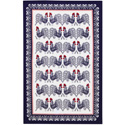 Blue Rooster - Linen Tea Towel