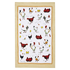 Chick Chick Chicken - Linen Tea Towel