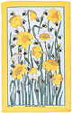 Daffy Bees - Linen Tea Towel