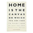 Roderick Field Eye Test Tea Towel - Home Themed