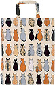 Cats In Waiting, PVC Tote Bag, 12.4