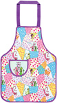 Childs PVC Apron Patchwork Cats