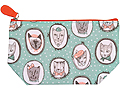 Fifi Cats Oil Cloth Cosmetic Bag