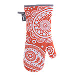 MM Paisley Orange Oven Mitt