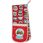 Snow Globes - Double Oven Glove Mitt