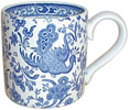 Burleigh - Mug - Blue Asiatic birds