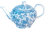 Burleigh - Large Teapot - Bluebird