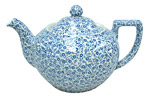 Burleigh - Small Teapot - Blue Felicity