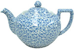 Burleigh - Large Teapot - Blue Felicity