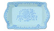 Burleigh - Biscuit Tray - Blue Asiatic Pheasants