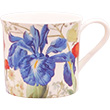 Blue Iris Bone China Mug