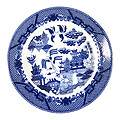 Blue Willow Porcelain Soup Bowl, 8