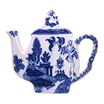 Blue Willow Trivet. 7