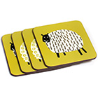 Dotty Sheep Coaster Set – Pack of 4