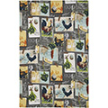 Cotton Tea Towel - Chalkboard Chickens