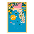 Cotton Tea Towel Florida