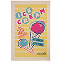 Cotton Tea Towel - Ice Cream