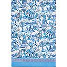 Cotton Tea Towel India Blue