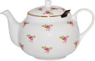 Chatsford Teapot with Infuser - 2-Cup Duchess Rosebud