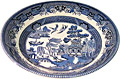 Churchill, Blue Willow Ware 8; Soup Dish