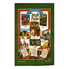 Traditional Irish Pubs Tea Towel