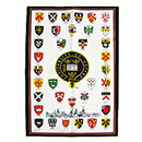 Oxford Crests, Tea Towel