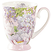 Blooming Peony Bone China Mug, Pink