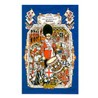 The Queens Guards at the Buckingham Palace Souvenir Tea Towel