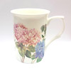 Hydrangea Bone China Tea Mug