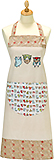 Twittering Owls Cotton Kitchen Apron