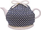 Knitted Tea Cozy Eszter, Blue