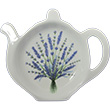 Bone China Tea Bag Tidy – Lavender Design