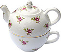 Dot Rose Tea-for-One Set