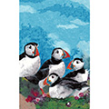 Linen Tea Towel - AC Puffin