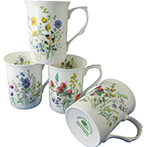 Meadow Flowers Set of 4 Mugs