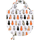 Cats in Waiting, Foldable Tote Bag